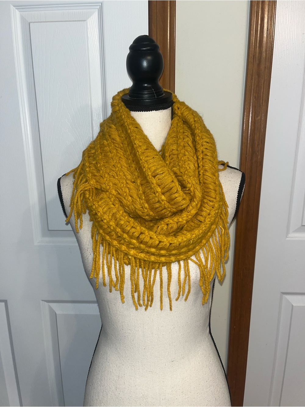 Apt 9 Gold Knit Infinity Scarf